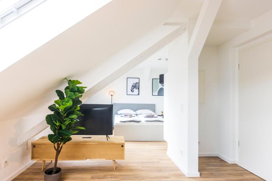 Glueck Auf Appartements Kaiserstrasse Muelheim 뮬하임안더루 외부 사진