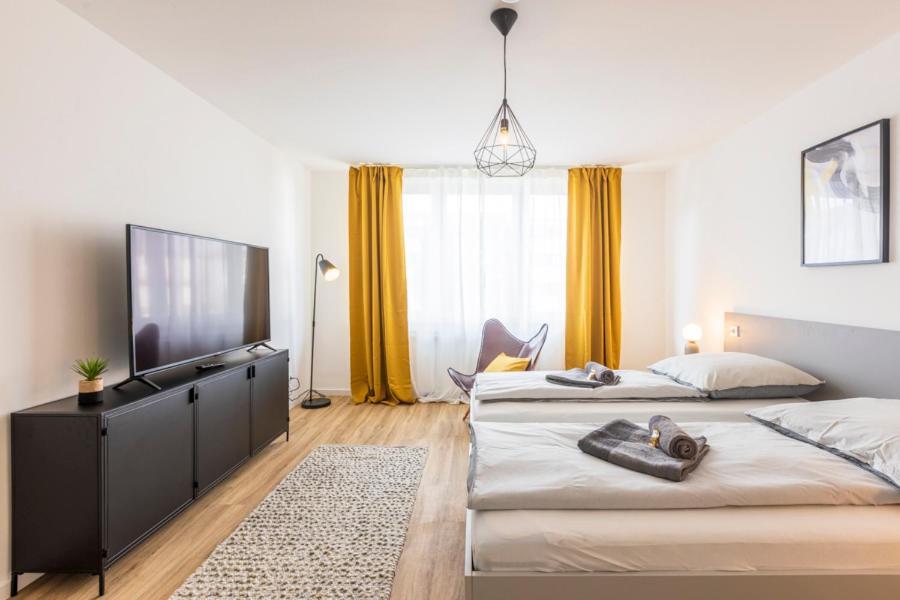 Glueck Auf Appartements Kaiserstrasse Muelheim 뮬하임안더루 외부 사진