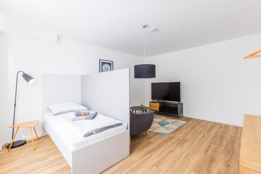 Glueck Auf Appartements Kaiserstrasse Muelheim 뮬하임안더루 외부 사진