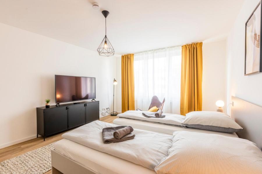 Glueck Auf Appartements Kaiserstrasse Muelheim 뮬하임안더루 외부 사진