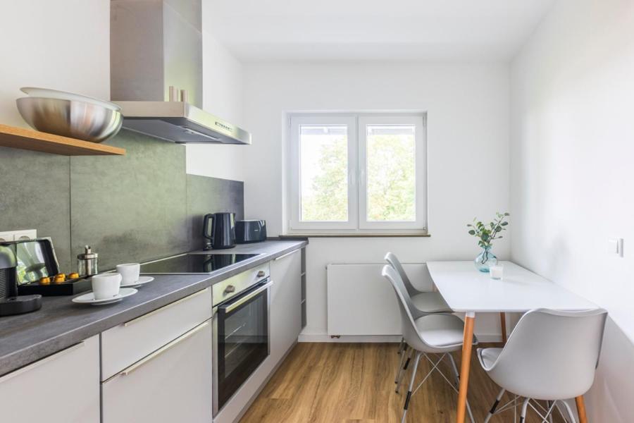 Glueck Auf Appartements Kaiserstrasse Muelheim 뮬하임안더루 외부 사진